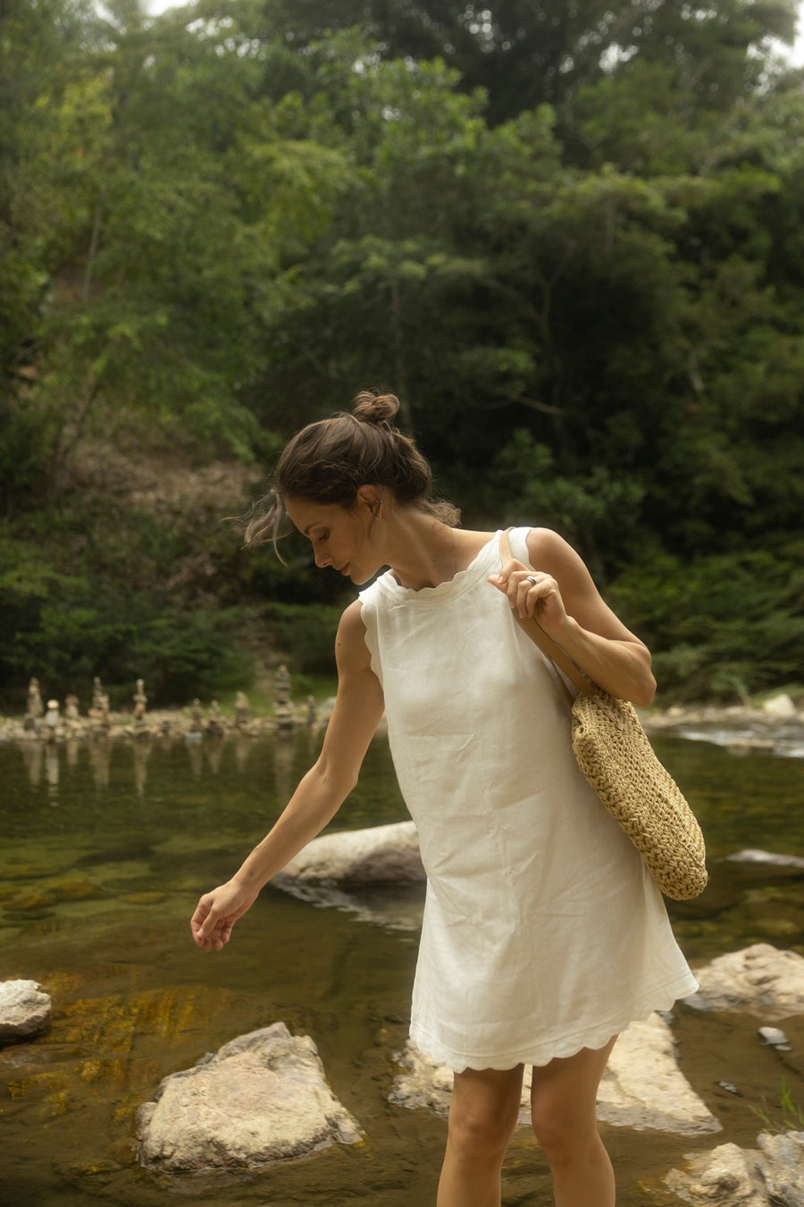 HIGUERON VESTIDO BLANCO